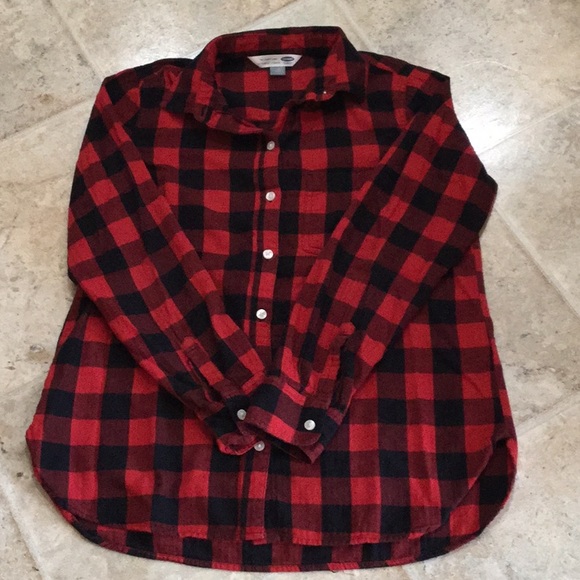 Old Navy Tops - OLD NAVY FLANNEL SHIRT